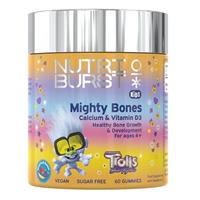 Nutriburst Minions MEGA Multi Vitamins for Kids - Chewable Multivitamins for Growth Development Vitamin A, B12 C, D3, E, Iron, Omega-3 - Vegan + Sugar Free - Fruity Flavour - 60 Gummies