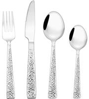 32PCS Silverware Set, Heavy Duty Stainless Steel Flatware Set for 8, Food-Grade Tableware Cutlery Set, Utensil Sets for Home Restaurant, Mirror Finish, Dishwasher Safe