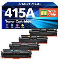 SODFACE TN423 TN-423 Toner Cartridge Compatible for Brother TN-423 TN423 toner for HL-L8260CDW HL-L8360CDW MFC-L8690CDW MFC-L8900CDW DCP-L8410CDW DCP-L8410CDN (Black Cyan Yellow Magenta, 4-Pack)