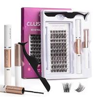 OCEAN PEARL 5S Eyelashes Extensions Fluffy Cluster Lashes