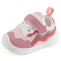 LACOFIA Baby Girl's Shoes First Walkers Anti-Slip Rubber Sole Toddler Sneaker