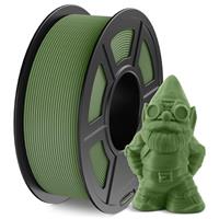 JAYO Matte PLA Filament 1.75mm Olive Green 1.1KG, PLA Matte 3D Printer Filament, Frosted Texture, Dimensional Accuracy +/- 0.02mm, 1.1kg Spool (2.4lbs) for Most FDM 3D Printers