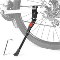 RainFlowwer Bike Kickstand, 34-40cm Adjustable Aluminum Allo
