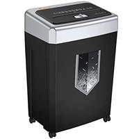 Bonsaii 15-Sheet Cross Cut Paper Shredder for Office, Heavy Duty Shredder for CD/Card, 30-Minute Working Time, 60dB Quiet Shredder with Jam Proof System, 18L Pullout Bin, C169-B (Overall Packaging)