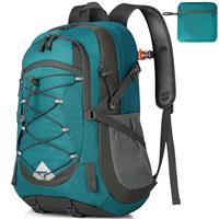 IGOLUMON Hiking Backpack 40L Lightweight Foldable Backpack for Men Women Durable Water Resistant Daypack Rucksack for Camping Cycling Climbing Walking Mountaineer Outdoor Sports