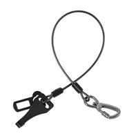 Mi Metty Dog Car Seat Belt, Dog Car Harnesses 3-in-1 Chew Proof Steel Rope Cable, Waterproof Dogs Safety Belt, Vehicle Harnesses with Clip Hook Latch & Buckle