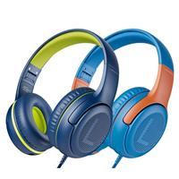 awatrue Kids Headphones with Microphone, Wired Earphones 85/94dB Safe Volume Limit, Share Function & 3.5mm Jack, Boys Girls Childrens Headsets for School/Travel/Fire Tablet, Pink