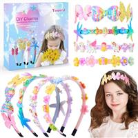 Unicorn Gifts for Girls Toys Age 6-10 Years Old Christmas Gifts Crafts Kids Toys, Girls Gifts Charm Bracelet Jewellery Making Kit Childrens Birthday Presents Advent Calendar Stocking Fillers Kids