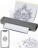 Phomemo M08F Tattoo Printer with 10 Transfer Papers