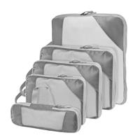 Compression Packing Cubes for Suitcases, 5 Set Travel Organizer Cubes for Travel Essentials, Luggage Suitcase Organizer Bags Set, Lightweight Packing Organizers as Travel Accessories for Women/Men