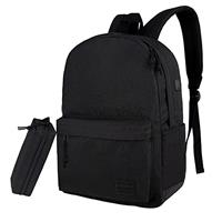 SUPACOOL Casual Laptop Backpack for Men and Women, Classic backpack for College Travel Work, Lightweight Pack Back