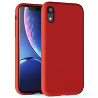 TAXXOE Silicone Case with iPhone XR Case Soft Ultra Slim Protective Shockproof Liquid Silicone Phone Case,Anti-Scratch Microfiber Lining6.1 inch-Bright Yellow