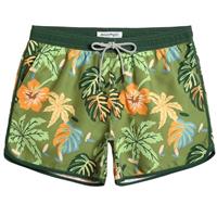 MaaMgic Mens 5" Short 70s 80s 90s Vintage Swim Trunks Quick Dry Bathing Suits Swimming Shorts Swimsuits Board Shorts