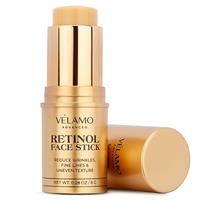 VELAMO ADVANCED Retinol Face Stick: Reduce Fine Lines Wrinkles and Uneven Texture - Retinol Cream for Face Anti Wrinkle Anti Aging - 0.28 OZ/8g