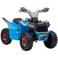 HOMCOM 6V Electric Quad Bike Kids Ride On ATV with Forward Backward Function, for Ages 18-36 Months