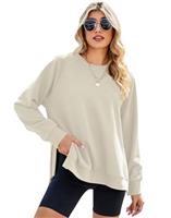 SotRong Ribbed Loungewear Sets for Women Loose Fit Pyjama Se