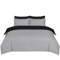 Ev Dekor Duvet Cover Sets - Soft Microfibre Polyester Duvet Cover with Pillow cases - Bedding Quilt Cover Duvet Set