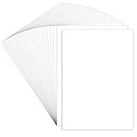 White Card A4 50 Sheets, Ohuhu 300gsm Thick Card Paper, A4 Card for Printing, Card Stock for Crafts and DIY Cards Making