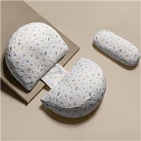 GKXLH Pregnancy Pillow - Pregnancy Pillows for Sleeping Support for Back, Hips, Legs, Soft Maternity Pillow for Pregnant Women Detachable and Adjustable Double Wedge with Cover