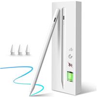 Stylus Pen for Ipad,Ipad Pencil for 2018-2024- I-pad Pen 3X Faster Charge/Work 11H with Palm Rejection/Tilt Sensitivity for i-Pad Pro 11/12.9/13'',10/9/8/7/6,Air 11/13'',3-5,Mini 5/6