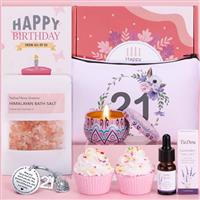 Birthday Pamper Gifts for Women, Happy Birthday Hampers Relaxation Self Care Package for Her, Birthday Presents Gift box for Women Best Friends Mum Sister Auntie Wife