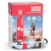 KONG MING CAR CO2 Cartridges with Thread, 16g/25g CO2 Cartridges with Thread Connection for All CO2 Bicycle Tyre Fillers, CO2 Pump for Road Bikes and Mountain Bikes
