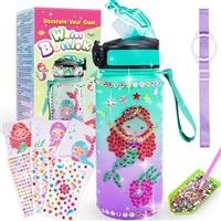 Griopi Craft Kits for Kids, Toys for Girls 3-12, Unicorn Gifts for Girls Age 4-10, Arts and Crafts, Water Bottle