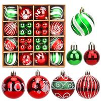 Christmas Ornaments - 44 Pcs Bauble Balls: 12Pcs 6cm & 32Pcs