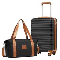 COOLIFE Cabin Suitcase for Ryanair Airlines Carry on Cabin Luggage Hard Shell Suitcase Lightweight with TSA Lock and 4 Spinner Wheels