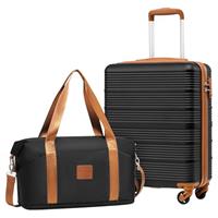 COOLIFE Cabin Suitcase for Ryanair Airlines Carry on Cabin Luggage Hard Shell Suitcase Lightweight with TSA Lock and 4 Spinner Wheels