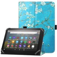 HoYiXi Universal Case for 7-8 inch Tablet Fire HD 8 2020/2022 & Fire HD 8 Plus 2020/2022 with St