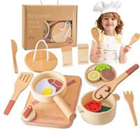 Smartwo Wooden Kitchen & Food Toys