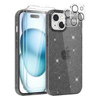 YIRSUR Case Compatible with Samsung Galaxy S24 Plus Glitter