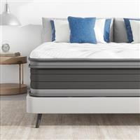 Aotumm Ciort Single Mattresses 27cm - 10.6 Inch Medium Firm Single Mattress With Breathable Foam And Pocket Spring For Cool Comfort Sleep, Innerspring Hybrid Mattress Single (90 * 190 * 27cm)