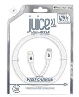 Juice 20 Watt PD iPhone 12 Mini Pro and Max | Apple Lightning Mains Charger | Fast Charge Your iPhone and iPad | Apple MFI Certified | Compact Design with Sure Grip Technology | 1.5m Integrated Cable