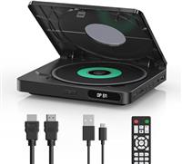 YOTON DVD Player for TV, DVD Player with HDMI, Full HD Multi Region DVD Player, Remote Control and T
