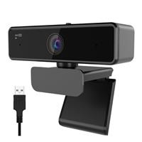 Nuroum V11 2K Webcam for PC, with Noise-Cancelling Microphone & Privacy Cover, 90 Wide Angle 1080P/60fps, USB Plug&Play Computer Web Camera for Laptop/Desktop, Video Calling/Conferencing, Zoom/Skype