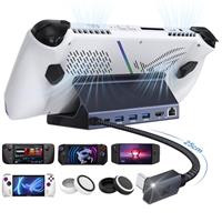 iVANKY 8-in-1 Docking Station for Valve Steam Deck OLED/ASUS ROG Ally X/Lenovo Legion Go/MSI Claw