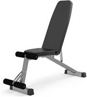 leikefitness Adjustable Weight Bench, Foldable Workout Training Bench with Automatic Locking for Upright Tilt and Flat Full Body Exercise