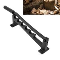 Wood Splitter Wall Mounted, Manual Log Splitter Kindling Splitter Portable Firewood Splitter, for Medium and Small Wood Efficient Splitting Outdoor Camping
