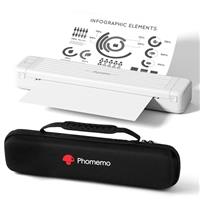 Phomemo P831 Portable Printer A4, Backup Printer at Home Com