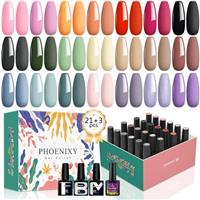 Phoenixy Gel Nail Polish Set - 24 Pcs 8ml Gel Nail Polish Kit