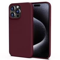 TIIXXA Silicone Case Designed for iPhone 15 plus Case 6.7 Inch, Soft Ultra Slim Protective Shockproof Liquid Silicone Phone Case Cover with Anti-Scratch Microfiber Lining Apricot