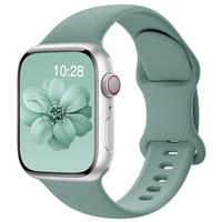 Yoohoo Sport Straps Compatible with Apple Watch Straps 38mm 40mm 41mm 42mm(Series 10) Women Men,Upgraded Soft Silicone Strap Replacement Watch Bands for Apple Watch Series 10 9 8 7 6 5 4 3 2 1 SE