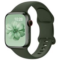 Yoohoo Sport Straps Compatible with Apple Watch Straps 38mm 40mm 41mm 42mm(Series 10) Women Men,Upgraded Soft Silicone Strap Replacement Watch Bands for Apple Watch Series 10 9 8 7 6 5 4 3 2 1 SE