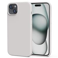 TIIXXA Silicone Case for iPhone 15 Pro Max Case,Soft Ultra Slim Protective Shockproof Liquid Silicone Phone Case, Anti-Scratch Microfiber Lining, 6.7" Lilac
