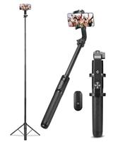 Spigen Wondersnap Automatic Selfie Stick Tripod, [Auto-Open] Phone Tripod Stand for iPhone & Android 360 Double Axes Rotatable Travel