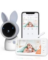 ARENTI Split Screen Baby Monitor with Two Cameras