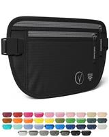 Vantamo Money Belt for Travel Hidden, RFID Protected Waist Wallet, Fits Passport & Phone with Cover