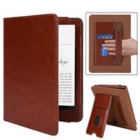 Case for 6.8 Kindle Paperwhite 11th Generation 2021 Release, PU Leather Premium Stand Cover Case with Hand Strap Card Slot for Kindle Paperwhite Signature Edition 2021 with Auto Sleep/Wake